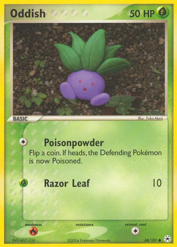 Oddish - Hidden Legends 068/101 (Regular)