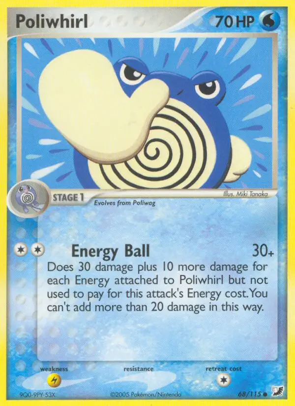 Poliwhirl - Unseen Forces 068/115 (Regular)