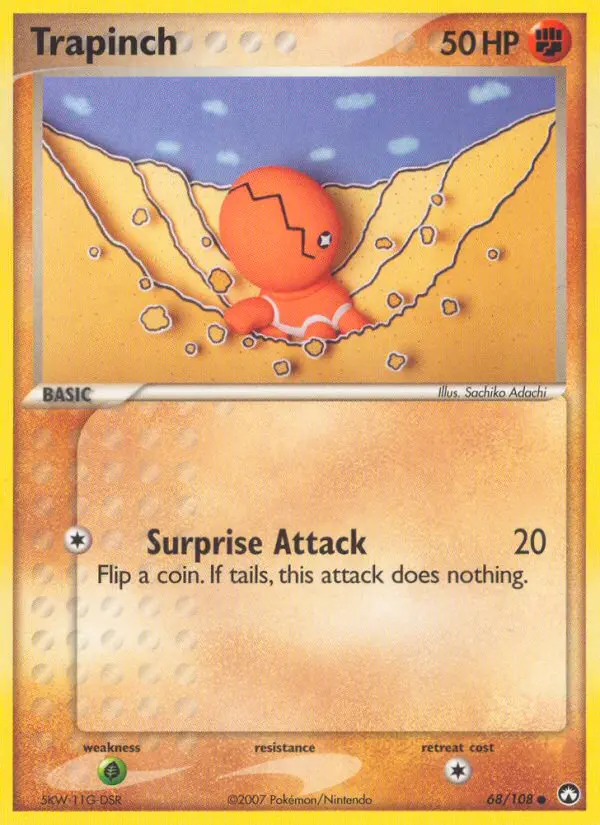 Trapinch - Power Keepers 068/108 (Regular)