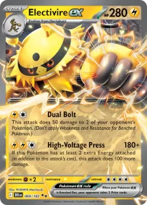 Electivire ex - Destined Rivals 069/182 (Holo)