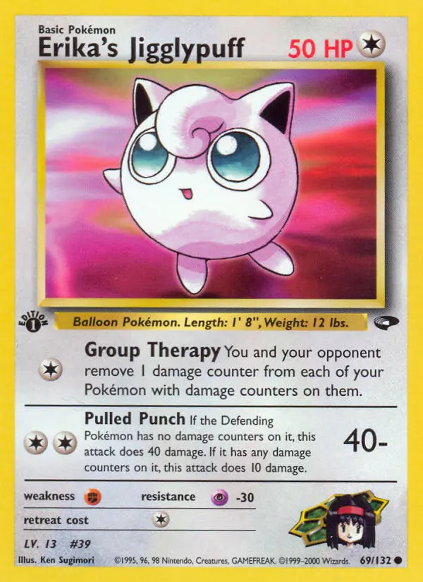 Erika's Jigglypuff - Gym Challenge 069/132 (Regular)