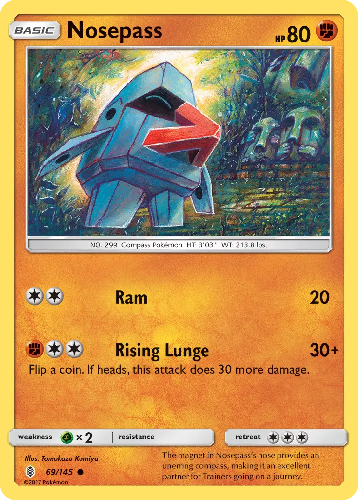 Nosepass - Guardians Rising 069/145 (Regular)