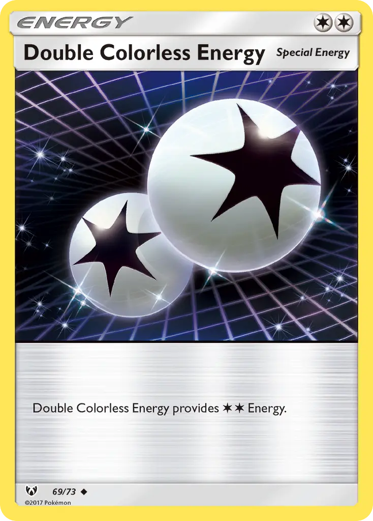 Double Colorless Energy - Shining Legends 069/073 (Reverse Holo)