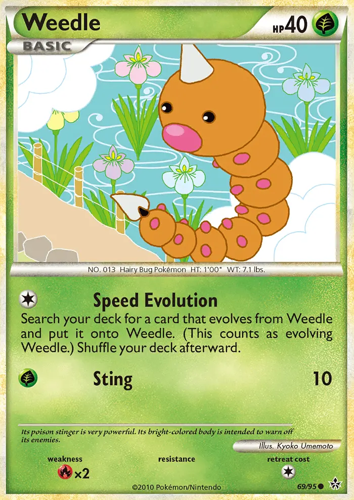Weedle - Unleashed 069/095
