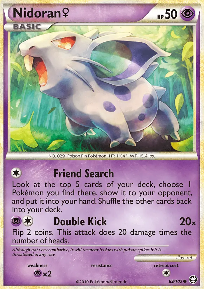 Nidoran♀ - Triumphant 069/102
