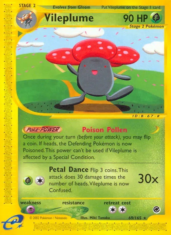 Vileplume - Expedition Base Set 069/165 (Regular)