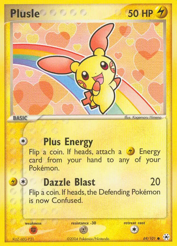 Plusle - Hidden Legends 069/101 (Regular)