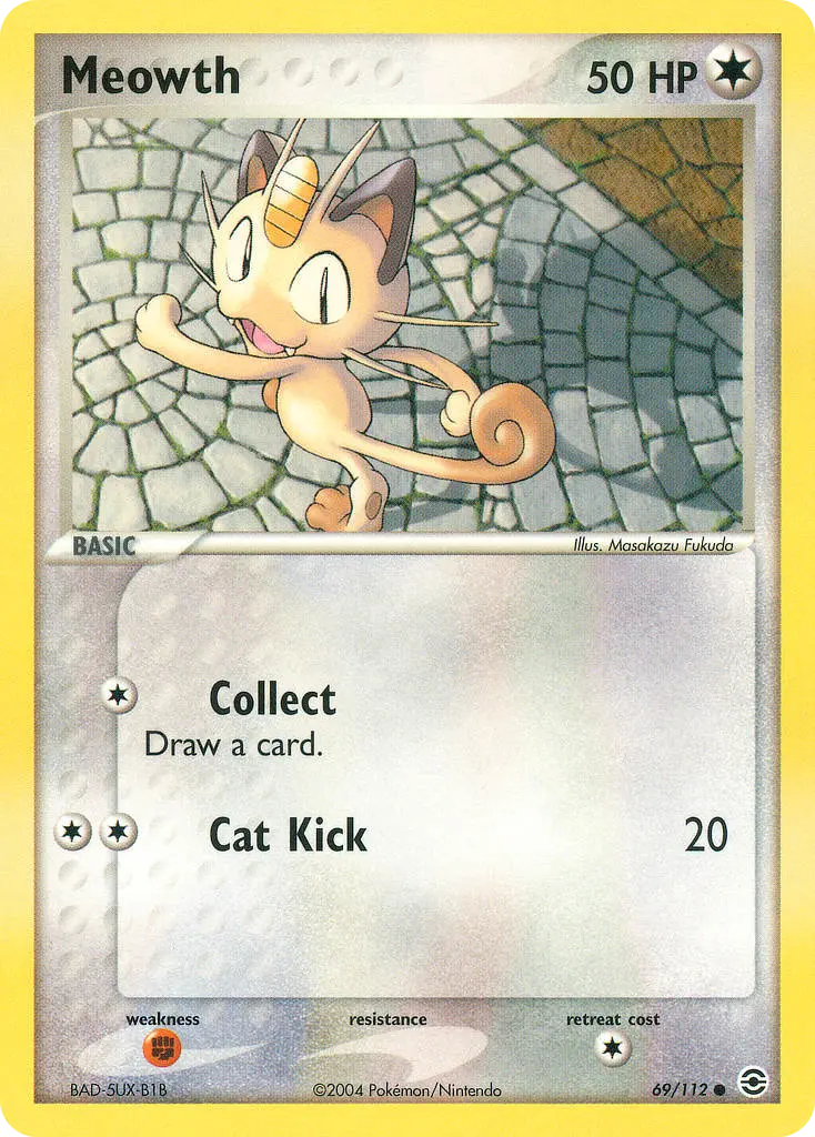 Meowth - FireRed & LeafGreen 069/112 (Regular)