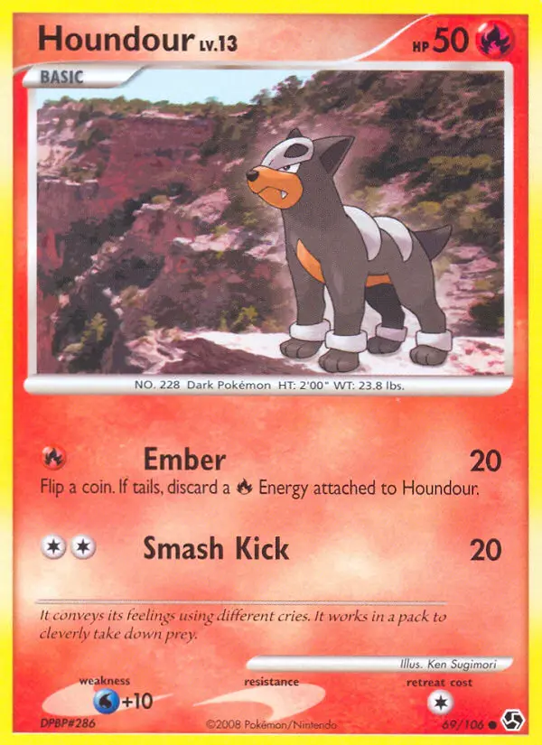 Houndour - Great Encounters 069/106 (Regular)