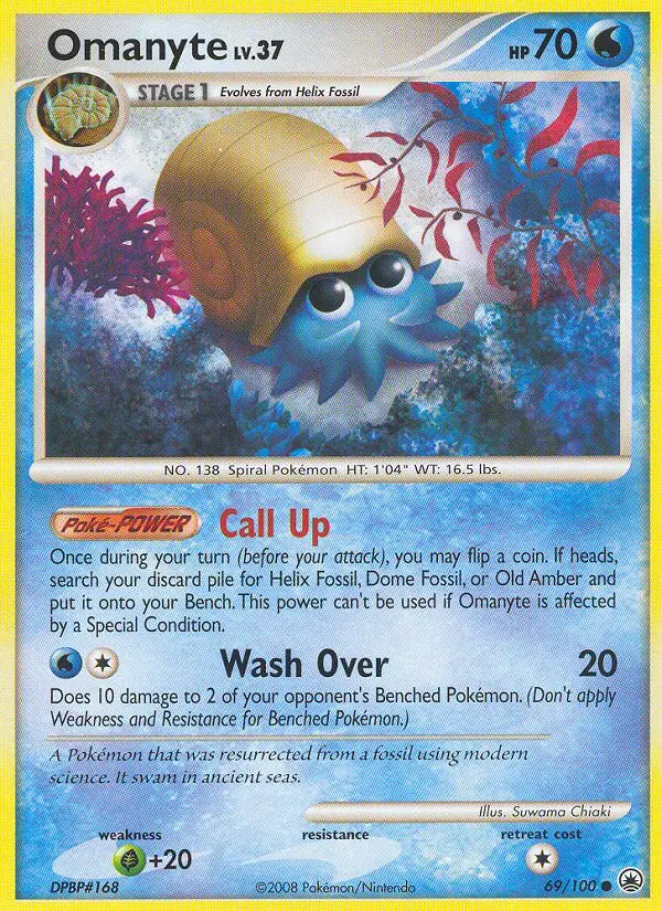 Omanyte - Majestic Dawn 069/100 (Regular)