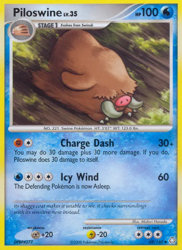 Piloswine - Legends Awakened 069/146 (Regular)