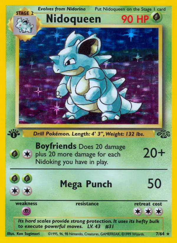 Nidoqueen - Jungle 007/064 (Holo)