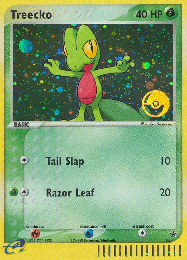 Treecko - Nintendo Black Star Promos 007/040 (Holo)