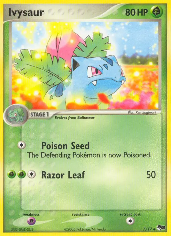 Ivysaur - POP Series 2 007/017 (Regular)