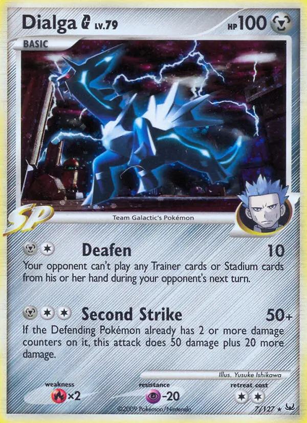 Dialga G - Platinum 007/127 (Reverse Holo)