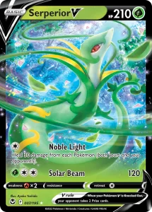 Serperior V - Silver Tempest 007/195 (Holo)