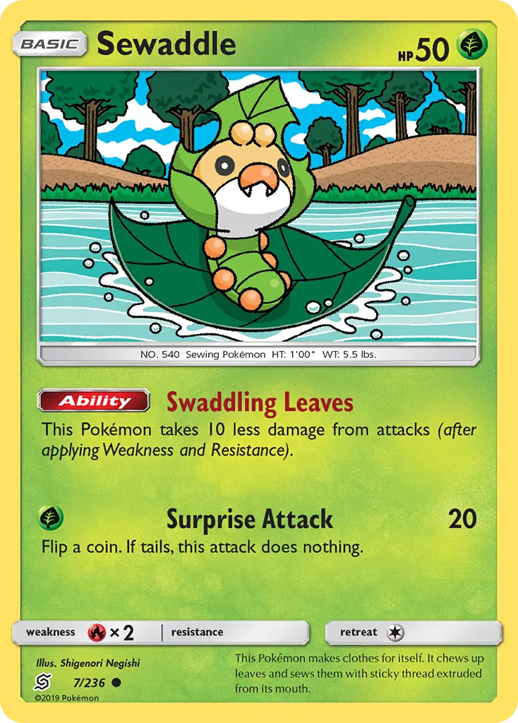 Sewaddle - Unified Minds 007/236 (Reverse Holo)