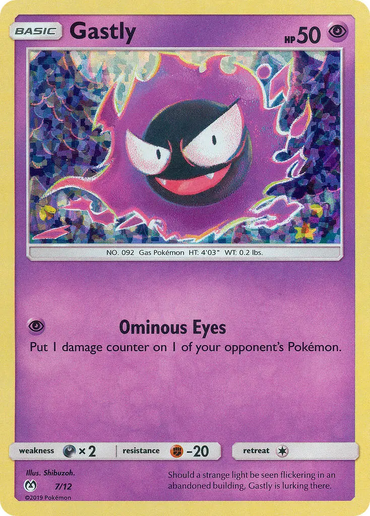 Gastly - McDonald's Collection 2019 007/012 (Holo)
