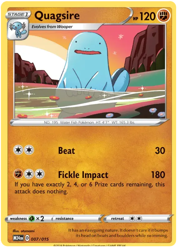 Quagsire - McDonald's Collection 2024 007/015 (Regular)