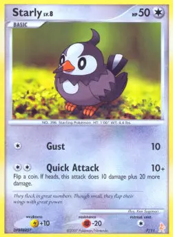 Starly - DP Trainer Kit - Lucario 007/011 (Regular)