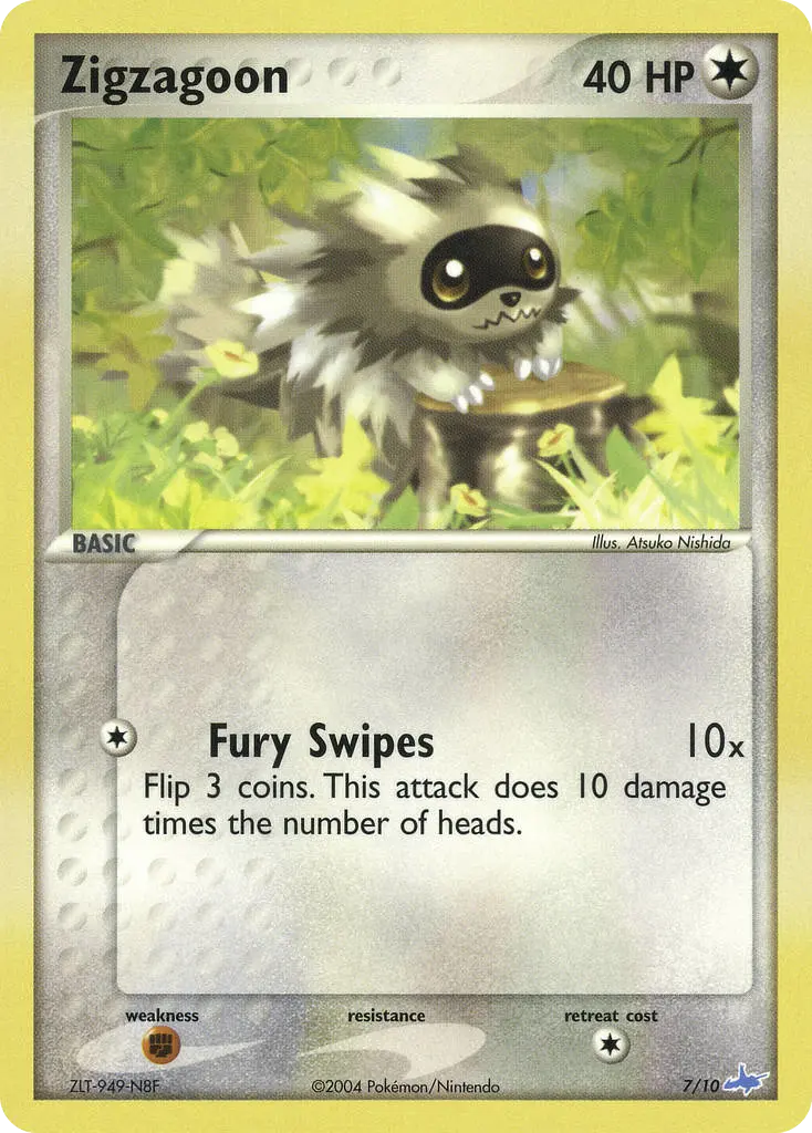 Zigzagoon - EX Trainer Kit Latios 007/010 (Regular)