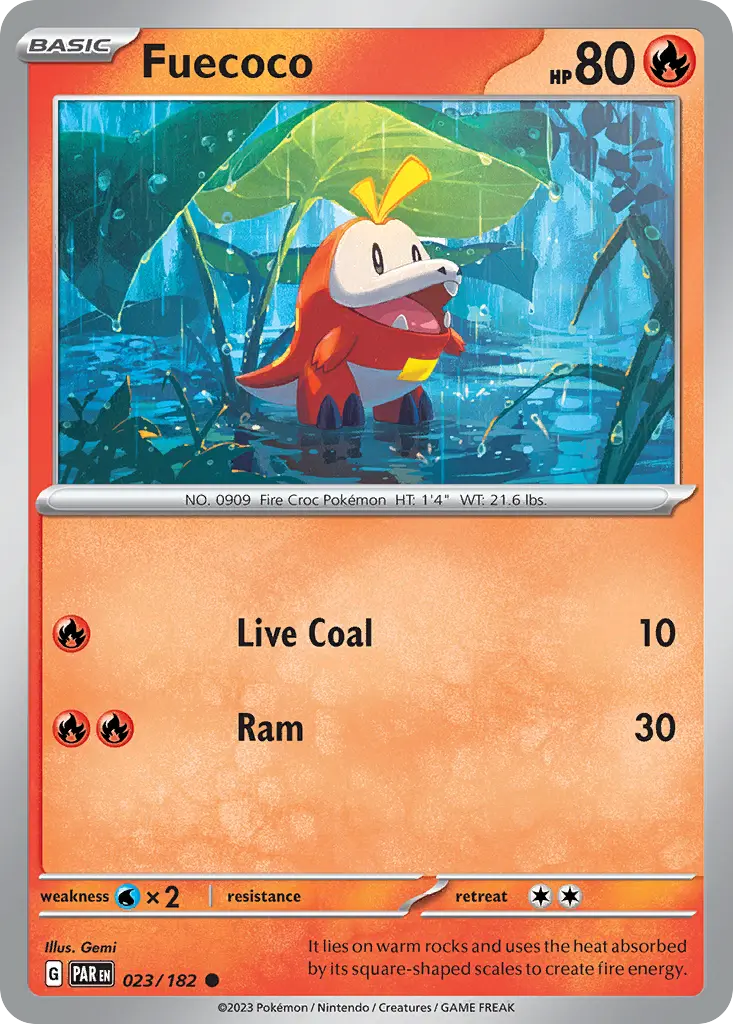 Fuecoco - Trick or Trade 2024 007/030 (Regular)