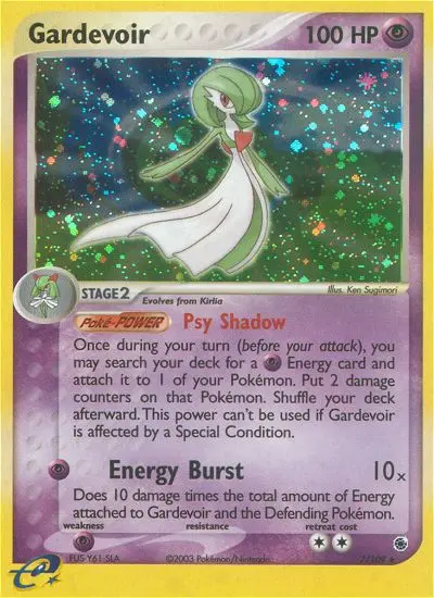 Gardevoir - Ruby & Sapphire 007/109 (Reverse Holo)