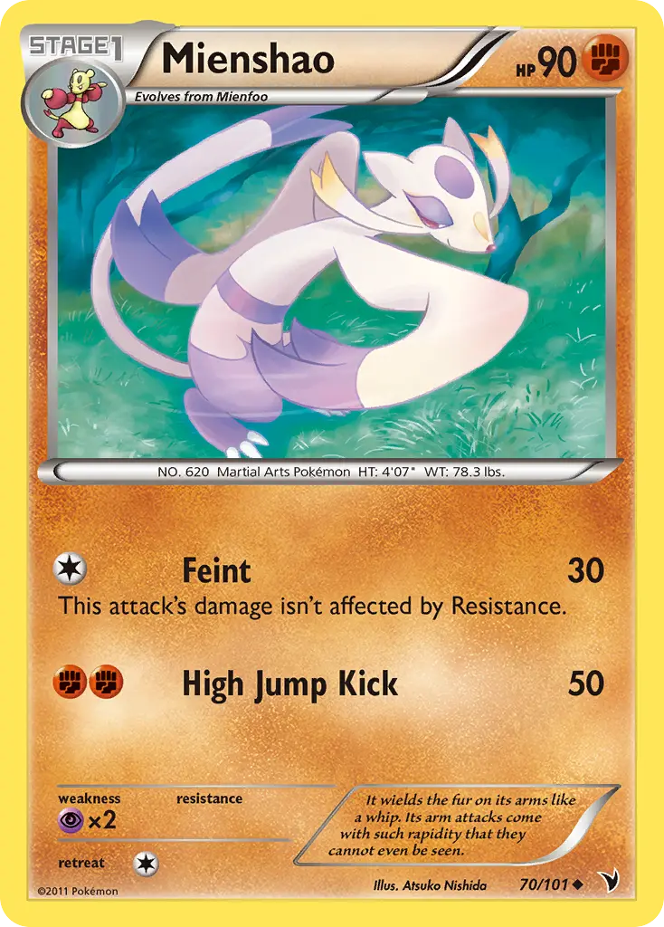 Mienshao - Noble Victories 070/101 (Regular)