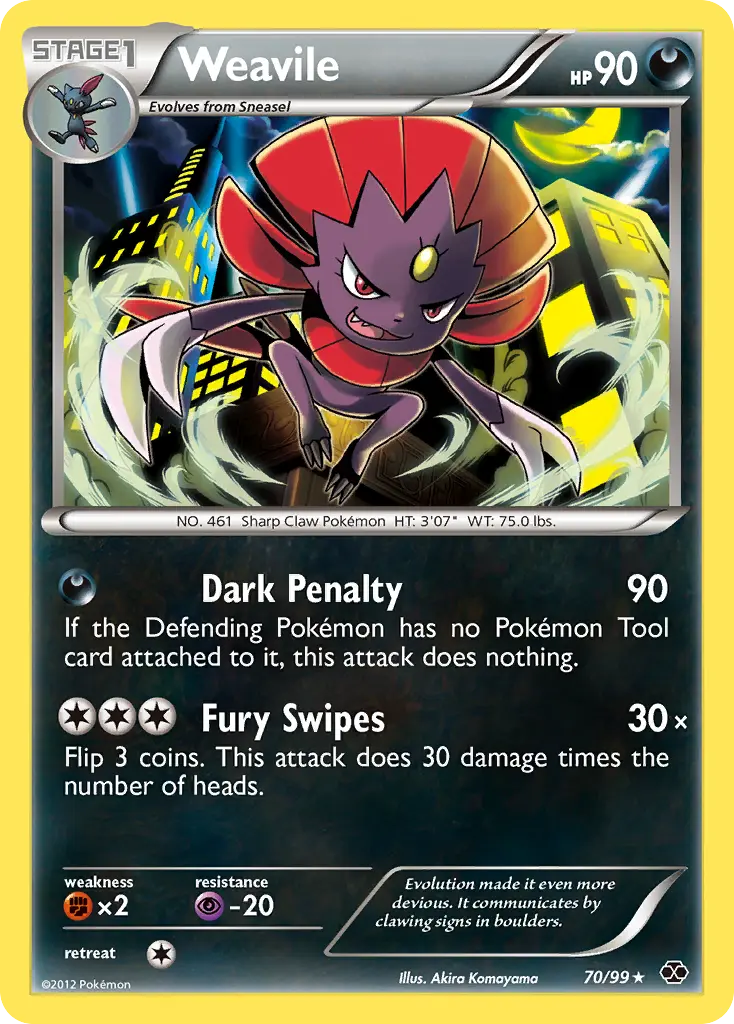 Weavile - Next Destinies 070/099 (Regular)
