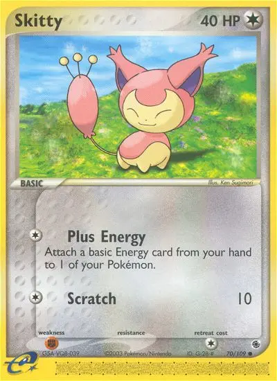 Skitty - Ruby & Sapphire 070/109 (Regular)