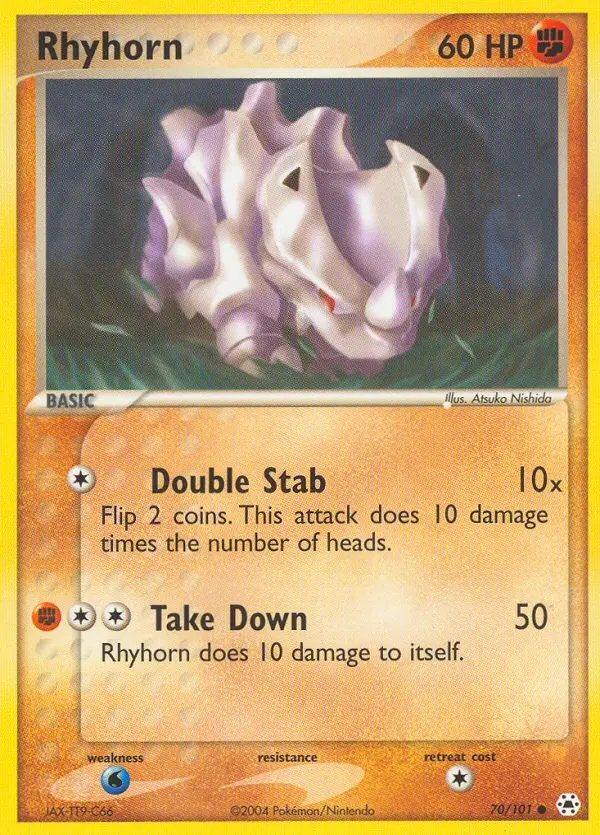 Rhyhorn - Hidden Legends 070/101 (Regular)