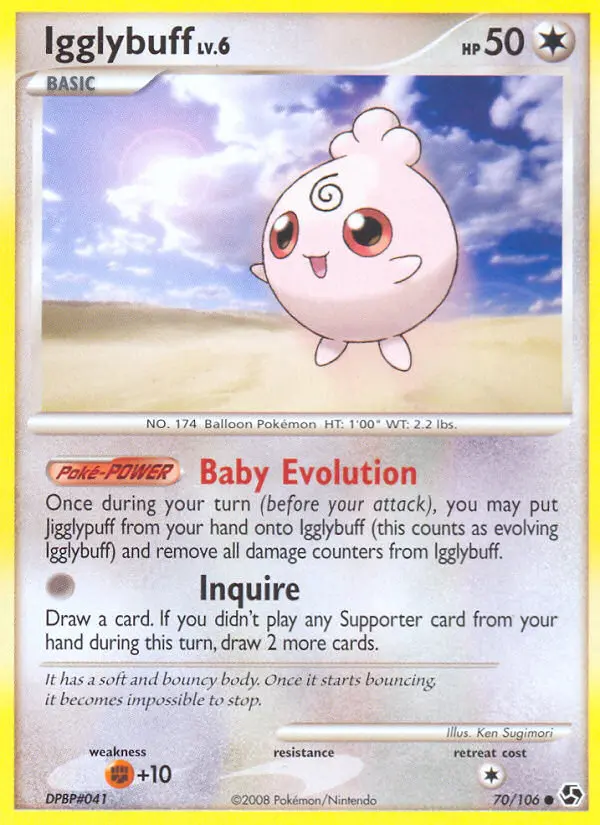 Igglybuff - Great Encounters 070/106 (Reverse Holo)