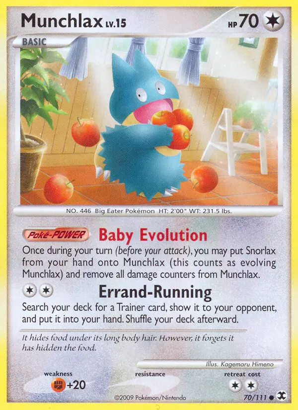 Munchlax - Rising Rivals 070/111 (Reverse Holo)