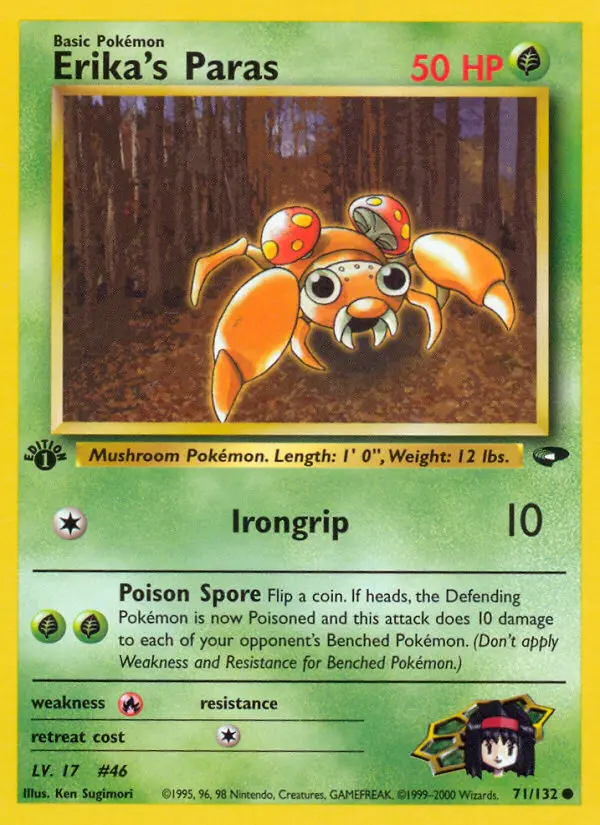 Erika's Paras - Gym Challenge 071/132 (Regular)