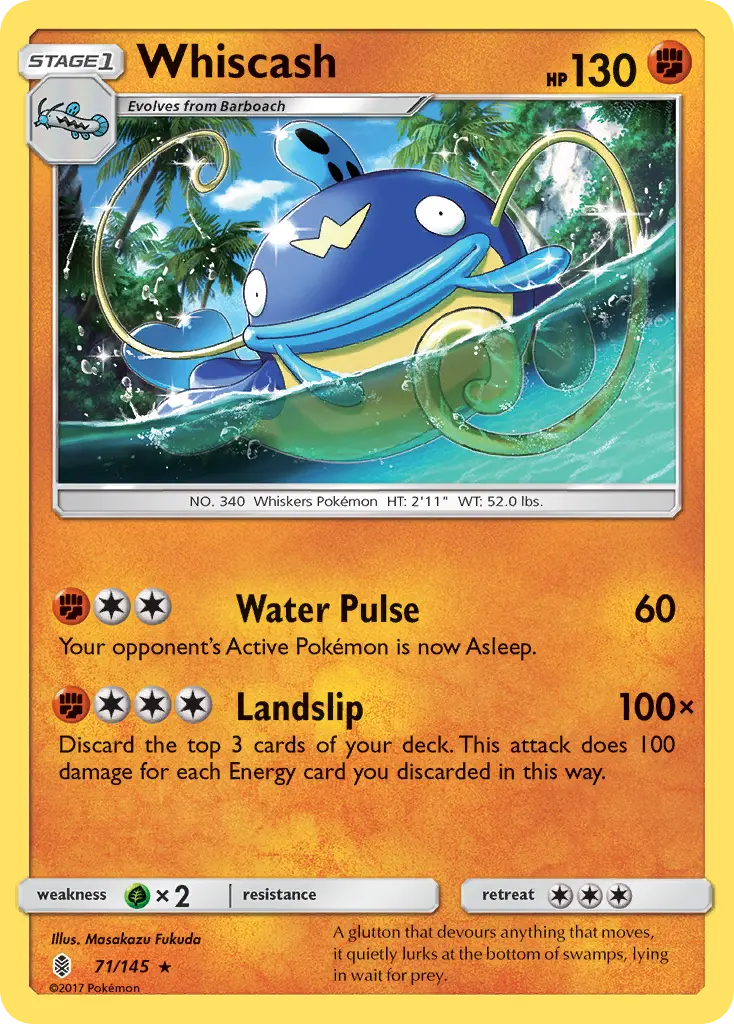 Whiscash - Guardians Rising 071/145 (Regular)