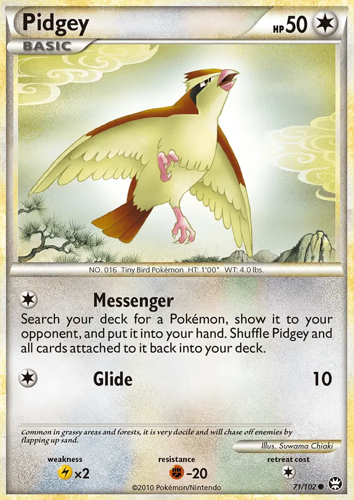 Pidgey - Triumphant 071/102