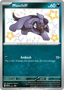 Maschiff - Scarlet & Violet Black Star Promos SVP 071 (Holo)