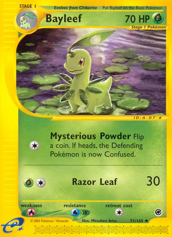 Bayleef - Expedition Base Set 071/165 (Reverse Holo)