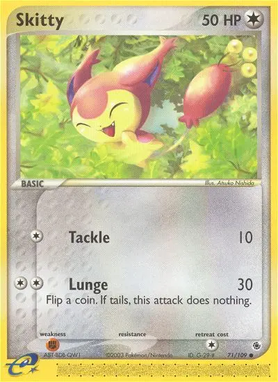 Skitty - Ruby & Sapphire 071/109 (Regular)