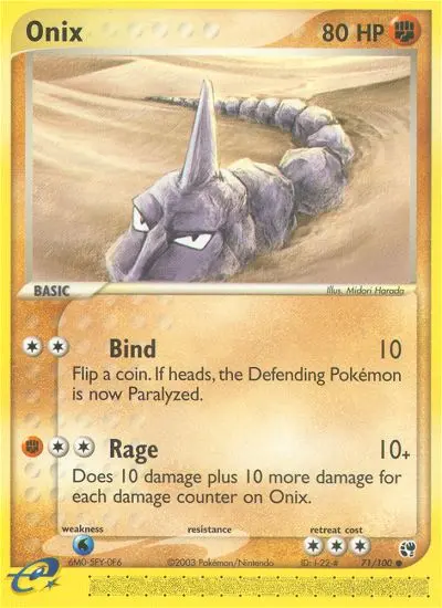 Onix - Sandstorm 071/100 (Regular)