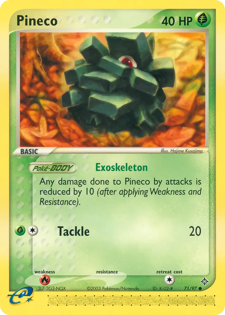Pineco - Dragon 071/097 (Regular)