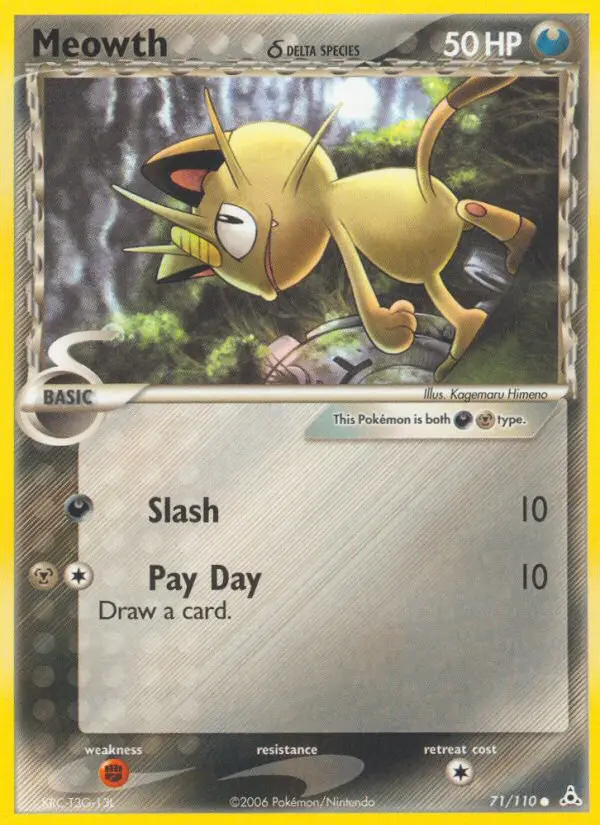 Meowth δ - Holon Phantoms 071/110 (Regular)