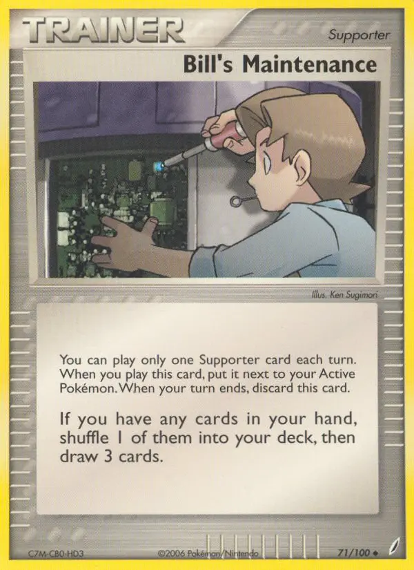 Bill's Maintenance - Crystal Guardians 071/100 (Reverse Holo)