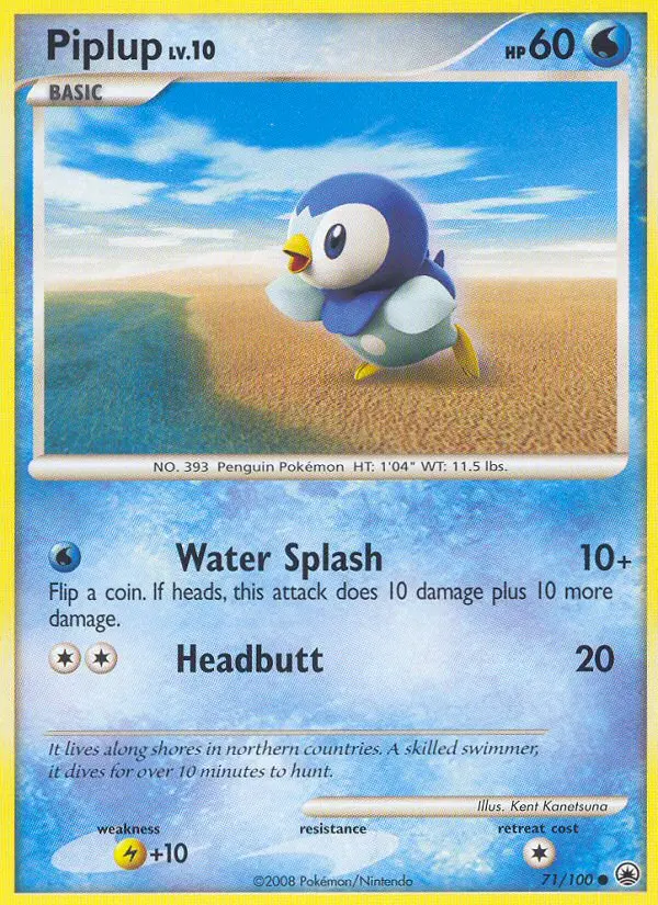 Piplup - Majestic Dawn 071/100 (Regular)
