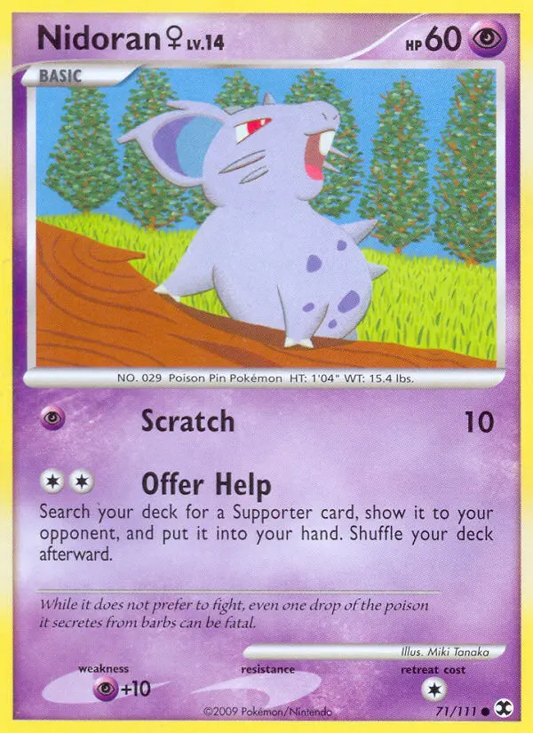 Nidoran ♀ - Rising Rivals 071/111 (Regular)