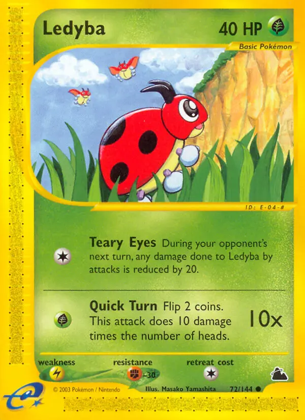 Ledyba - Skyridge 072/144 (Reverse Holo)