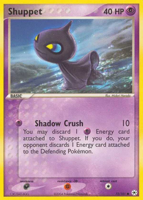 Shuppet - Hidden Legends 072/101 (Regular)