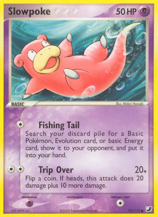 Slowpoke - Unseen Forces 072/115 (Regular)