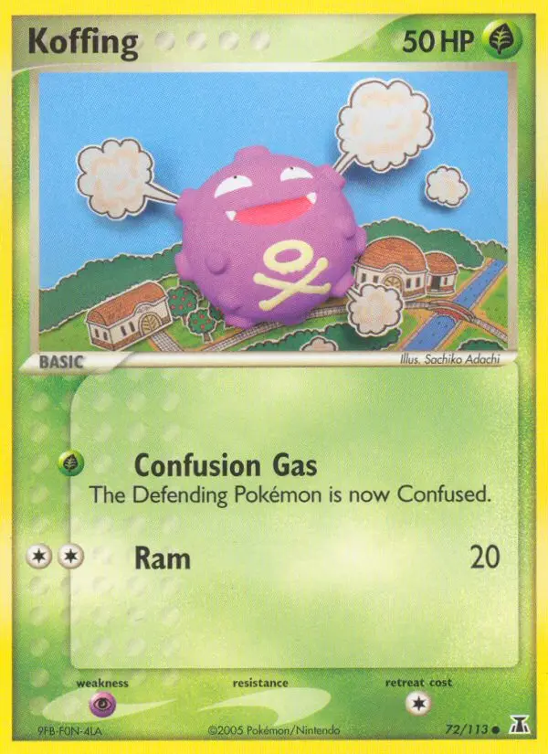 Koffing - Delta Species 072/113 (Regular)