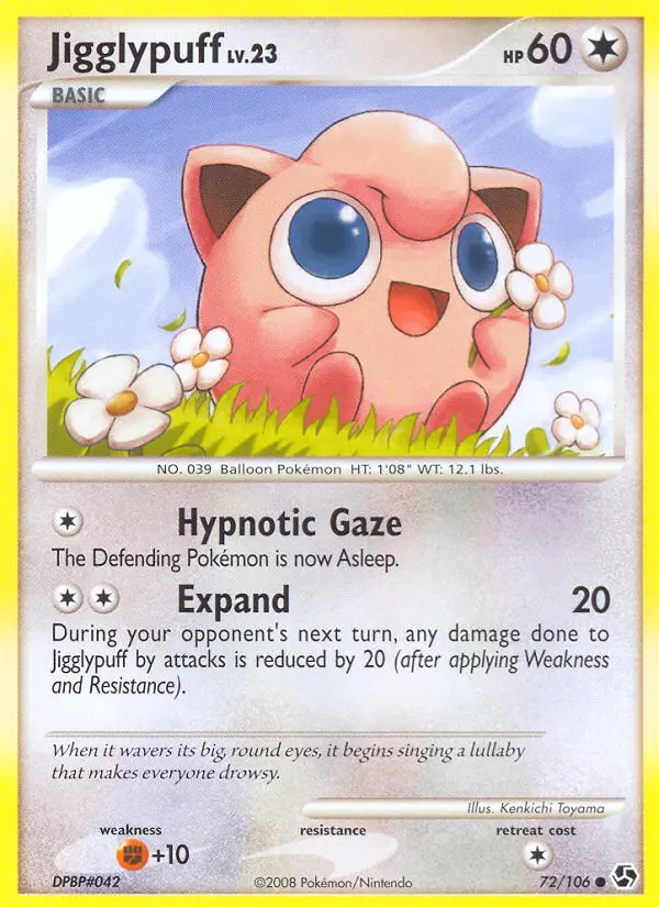 Jigglypuff - Great Encounters 072/106 (Regular)